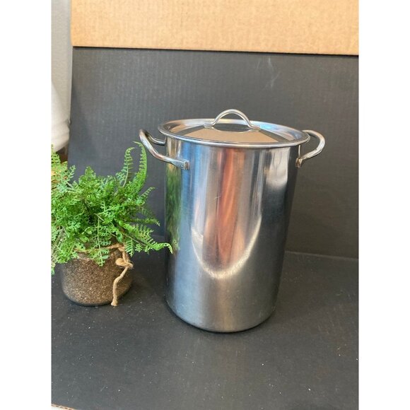 Vintage Cooks Club Stainless Steel Ice Bucket Wine Champagne Cooler - Picture 1 of 11